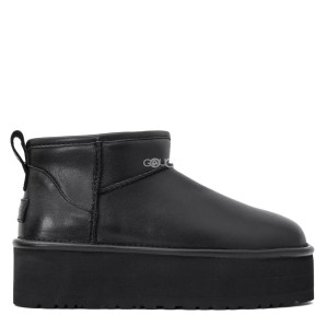 Ugg Classic Ultra Mini Platform Leather Black