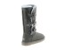 Женские угги с пуговицами Bailey Button Triplet Metallic Grey