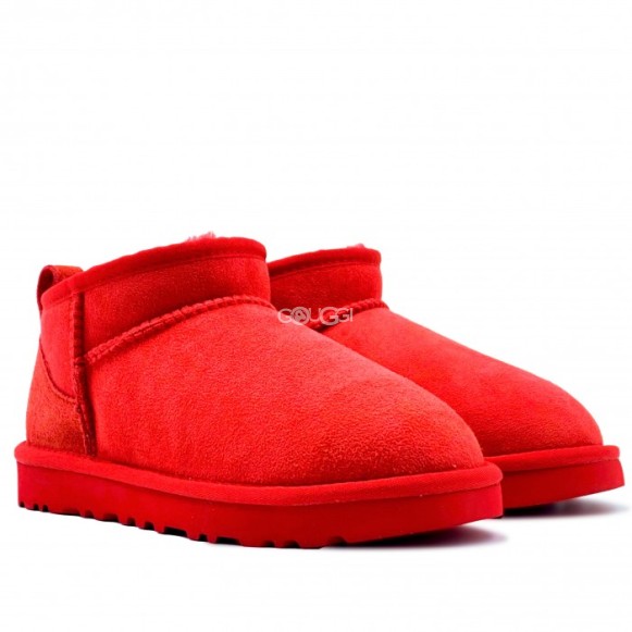 Женские ультра мини угги Ugg Ultra Mini - Samba Red