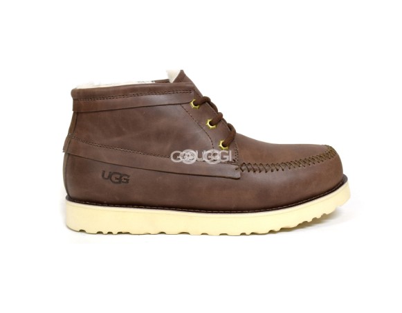 Мужские кожаные ботинки Campout Chukka Leather Chocolate