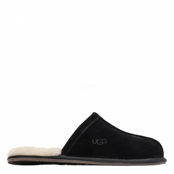 Мужские тапочки MENS Scuff Slippers Black