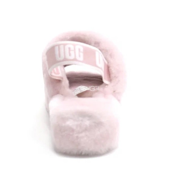 Женские сандалии Ugg Fluff Yeah Slide Light Pink