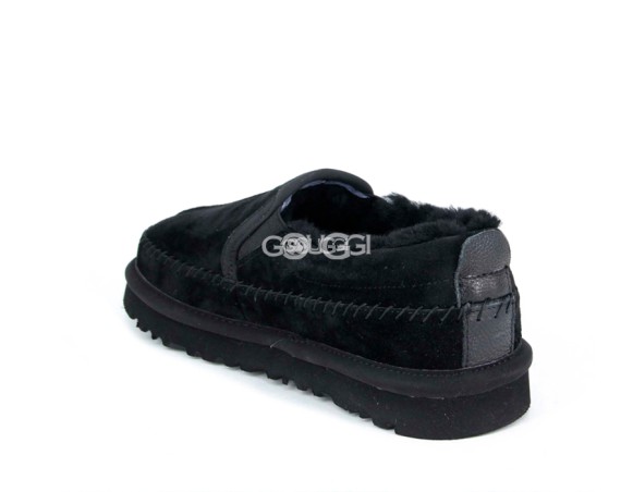 Женские слипоны Stitch Black