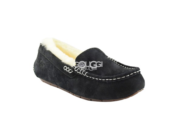 Женские мокасины Ansley Black 