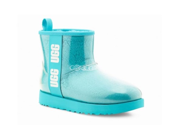 Детские прозрачные мини угги Kids Classic Clear Mini Clear Water