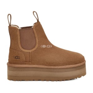 UGG Neumel Platform Chelsea Chestnut