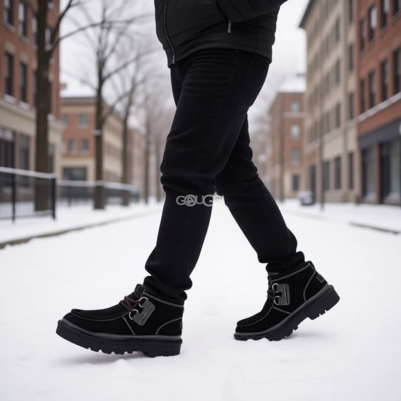 Мужские ботинки Ugg Mens Hayden Moc Chukka Black