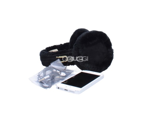Меховые наушники Earmuff Black