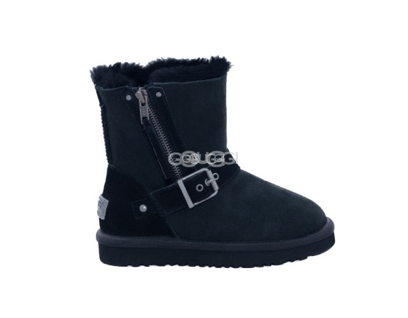 Детские короткие угги Kids Classic Short Blaise Black