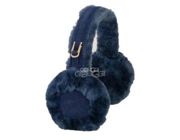 Меховые наушники Earmuff Navy