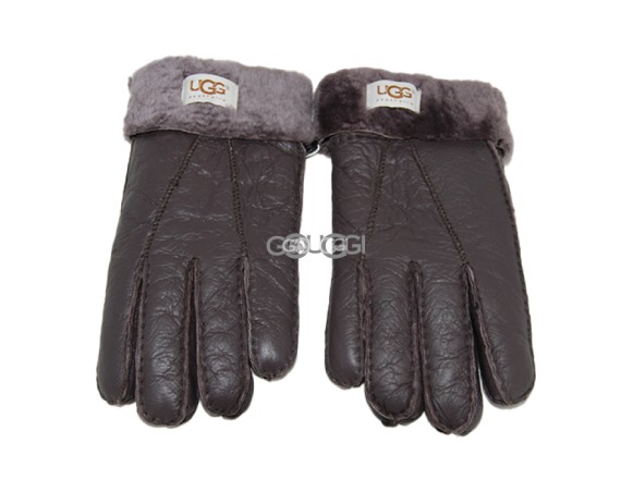 Перчатки мужские Ugg Men Gloves Chocolate Metallic