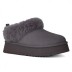 Женские слипоны на платформе Ugg Platform Tazzelle Grey