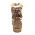 Женские угги с бантиками Ugg Bailey Bow Beige
