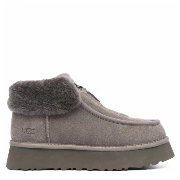 Женские угги на платформе Ugg Funkette Platform Boots Smoke