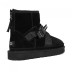 Мужские мини угги Classic Mini Quickclick Boot - Black 