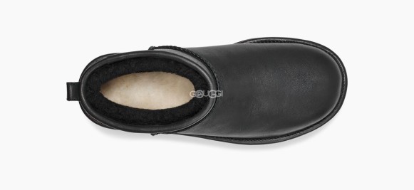 Женские ультра мини угги на платформе UGG Classic Ultra Mini Platform Metallic Black